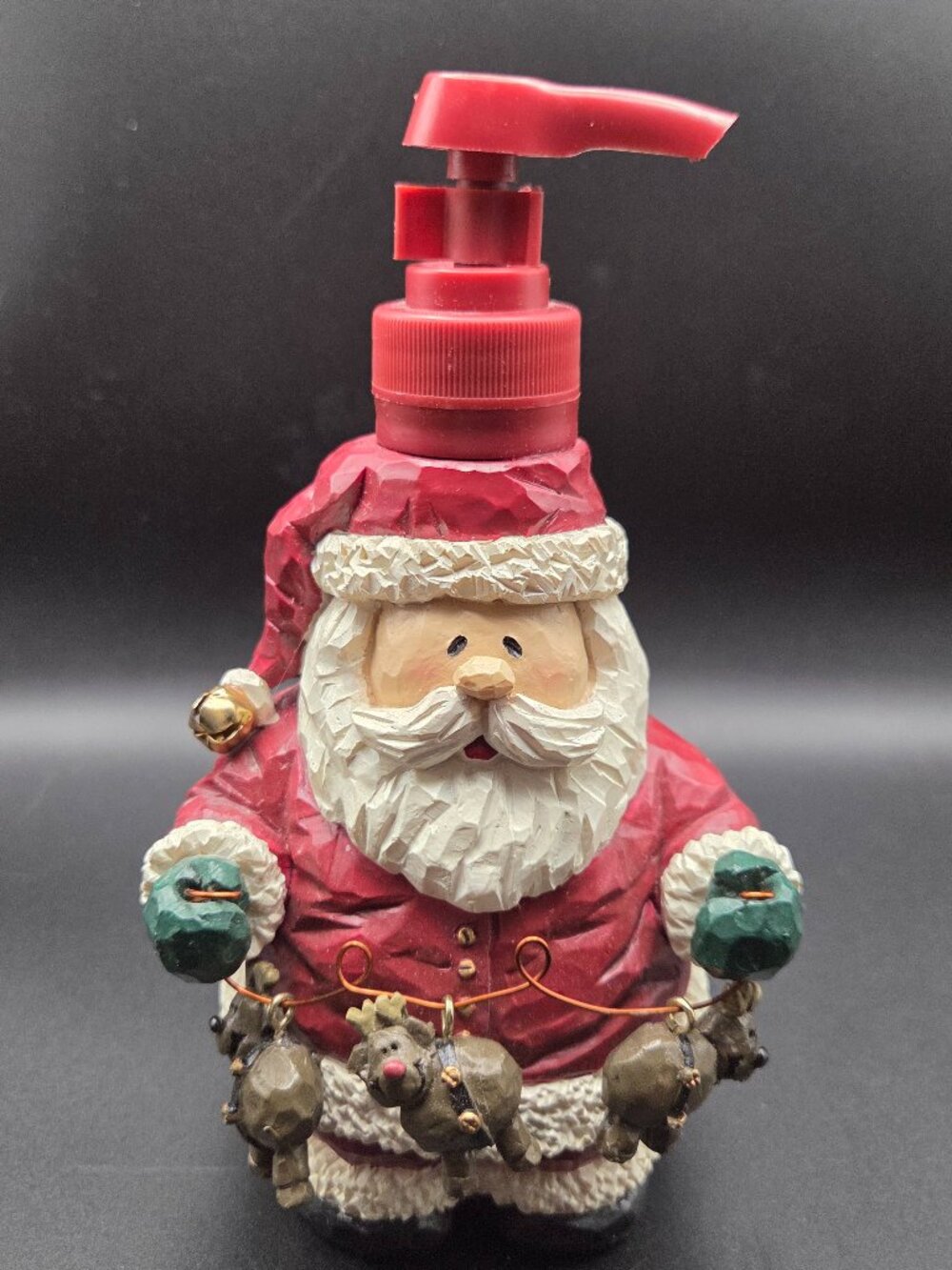 Cute Whimsical Santa Soap/Hand Lotion Dispenser NWT #1